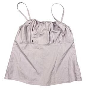 The Limited Womens Size S Y2K Tank Top Up Button Up Split Open Back